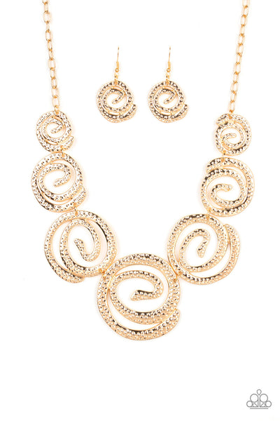 Statement Swirl Gold