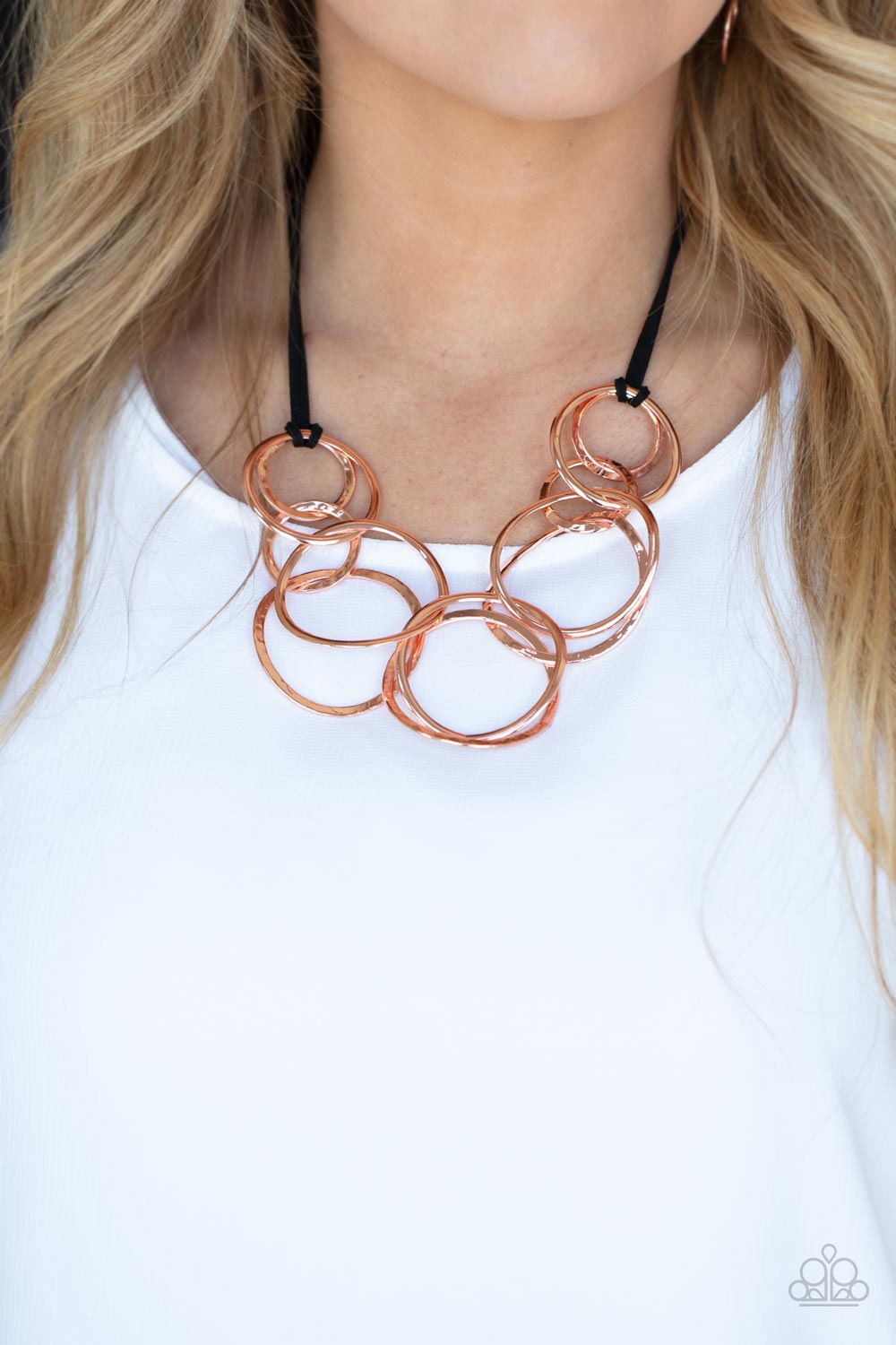 Spiraling Out of Couture Copper